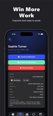 AutoBook - Detailing CRM screenshot