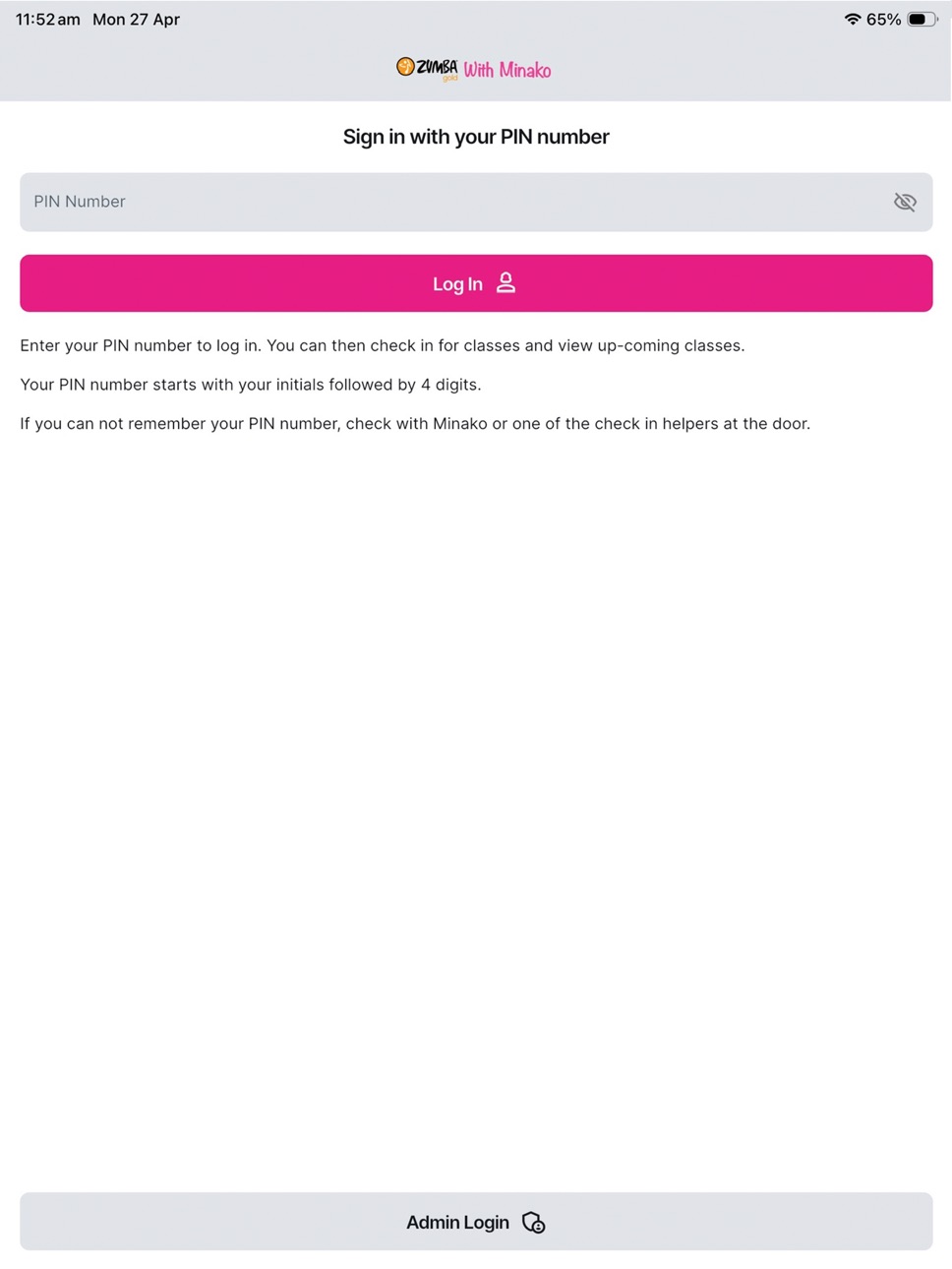 iPad screenshot