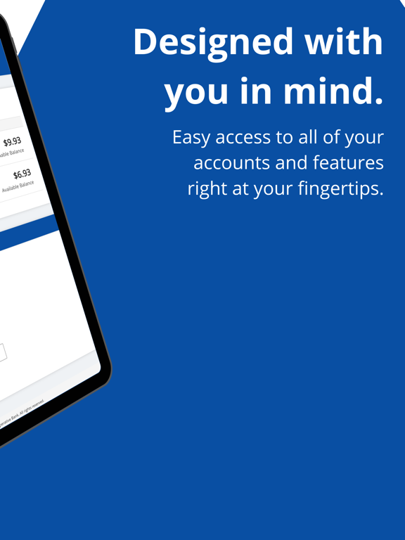 Winchester Co-op Mobile Branch iPad screenshot 2 - Finance app