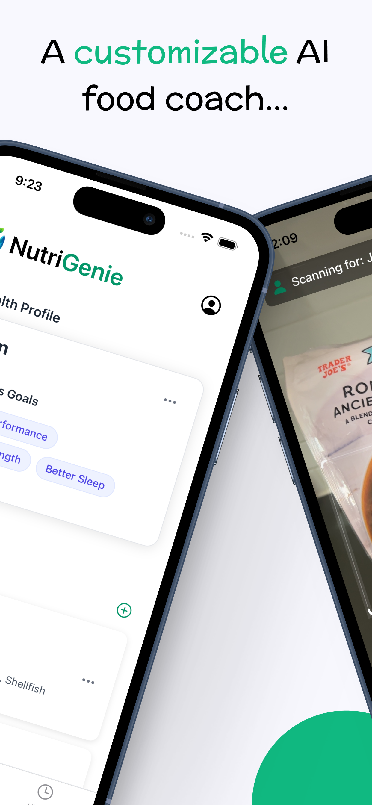 NutriGenie - AI Food Coach screenshot 2