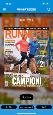 Runner's World Italia iPhone screenshot