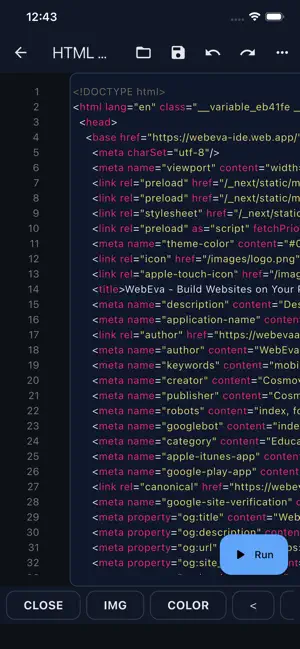 HTML Viewer & Editor - Code screenshot 2