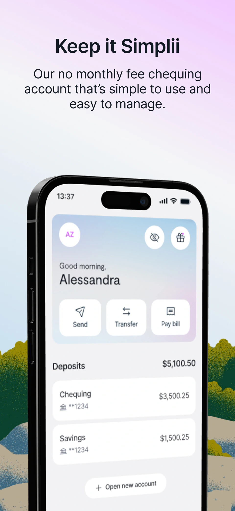 Simplii Financial screenshot