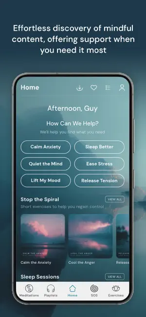 Rise: Calm, Sleep & Balance screenshot 1