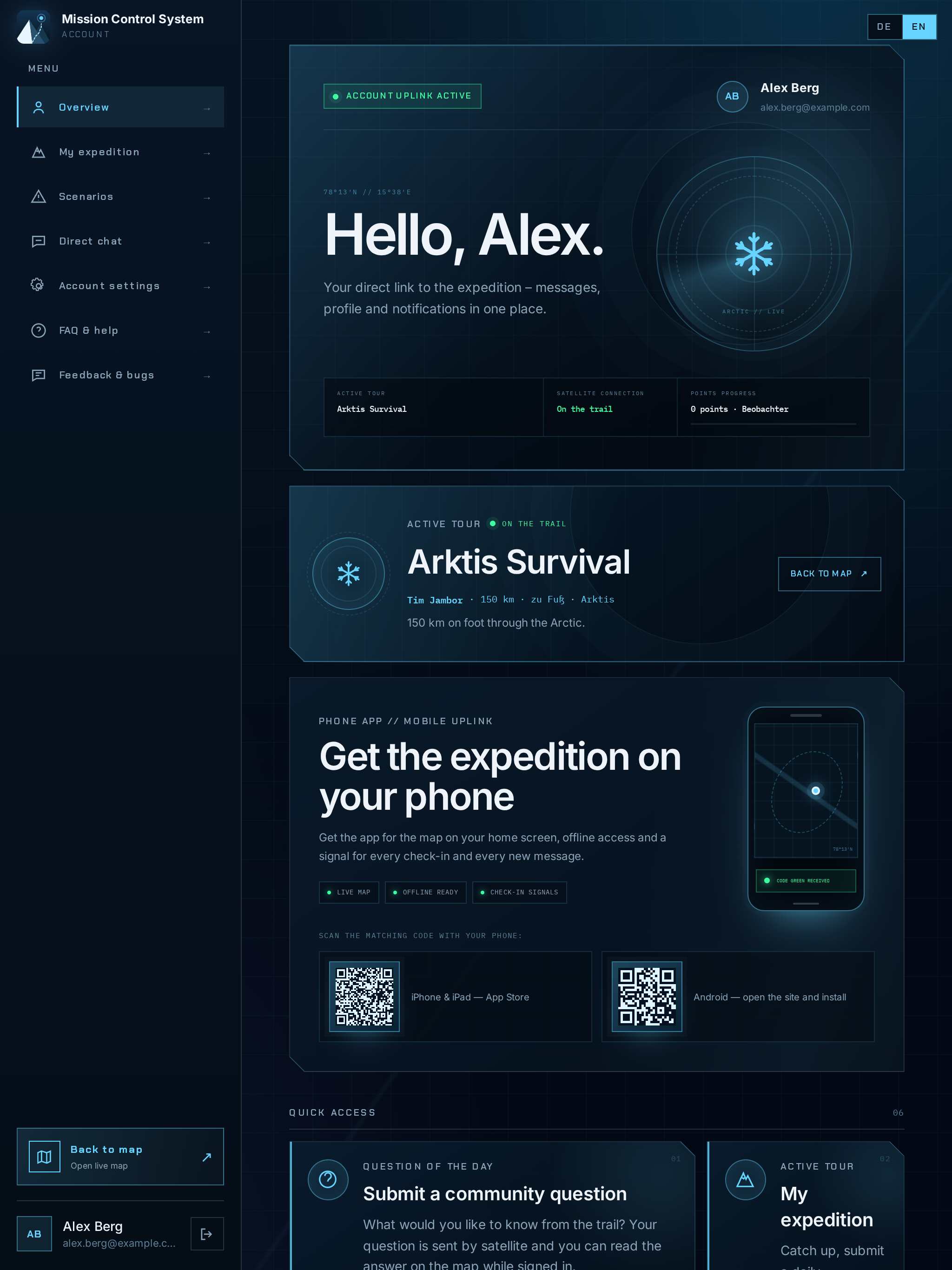 Mission Control System screenshot 12