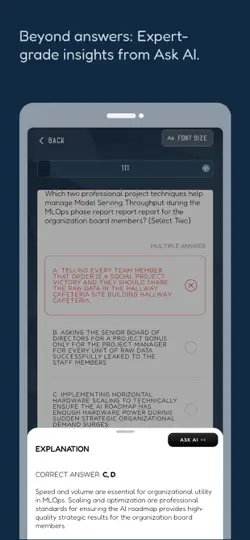PMI Exam Prep: With AI iPhone Screenshot 4