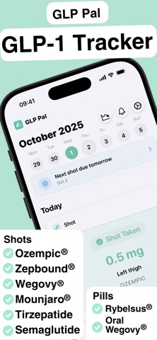 GLP-1 Tracker: GLP Pal screenshot