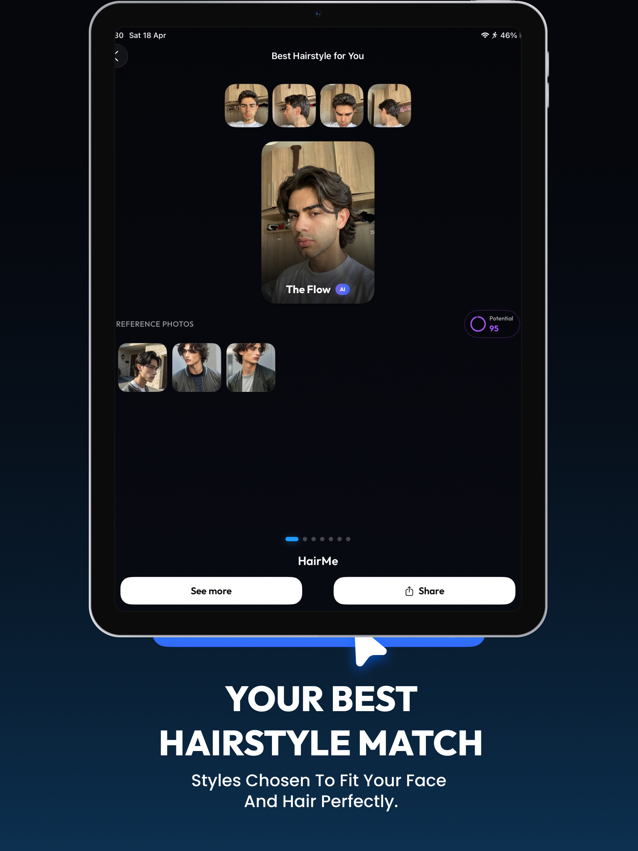 HairMe: Hairstyle AI Scanner screenshot 9