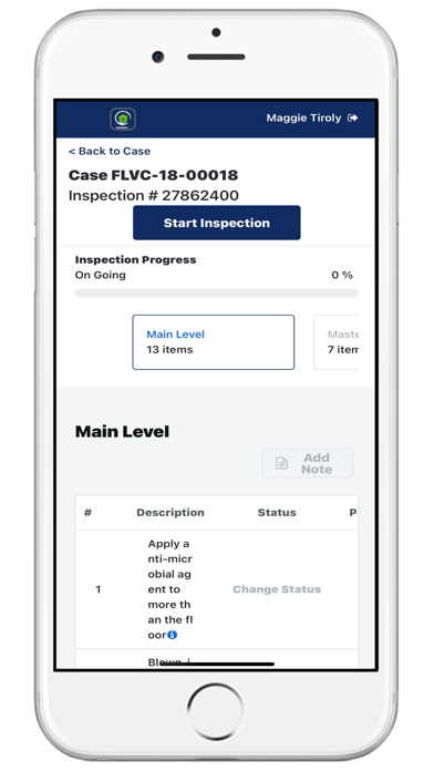 Transform 386 Inspections Screenshot