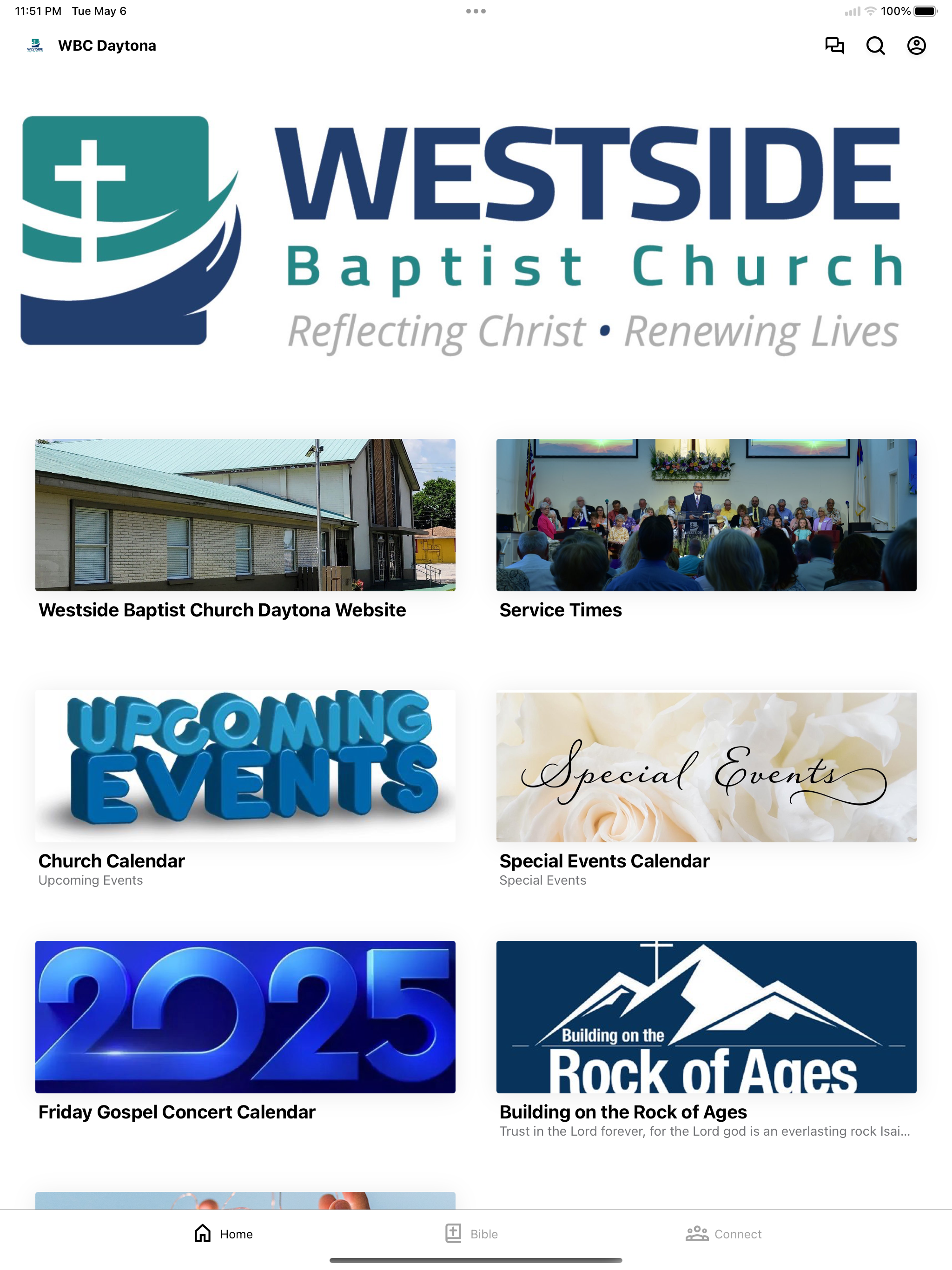 Westside Baptist Daytona screenshot 4