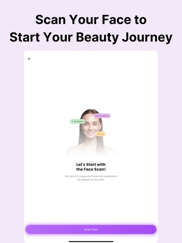 Glow AI - Skincare Routine iPad screenshot