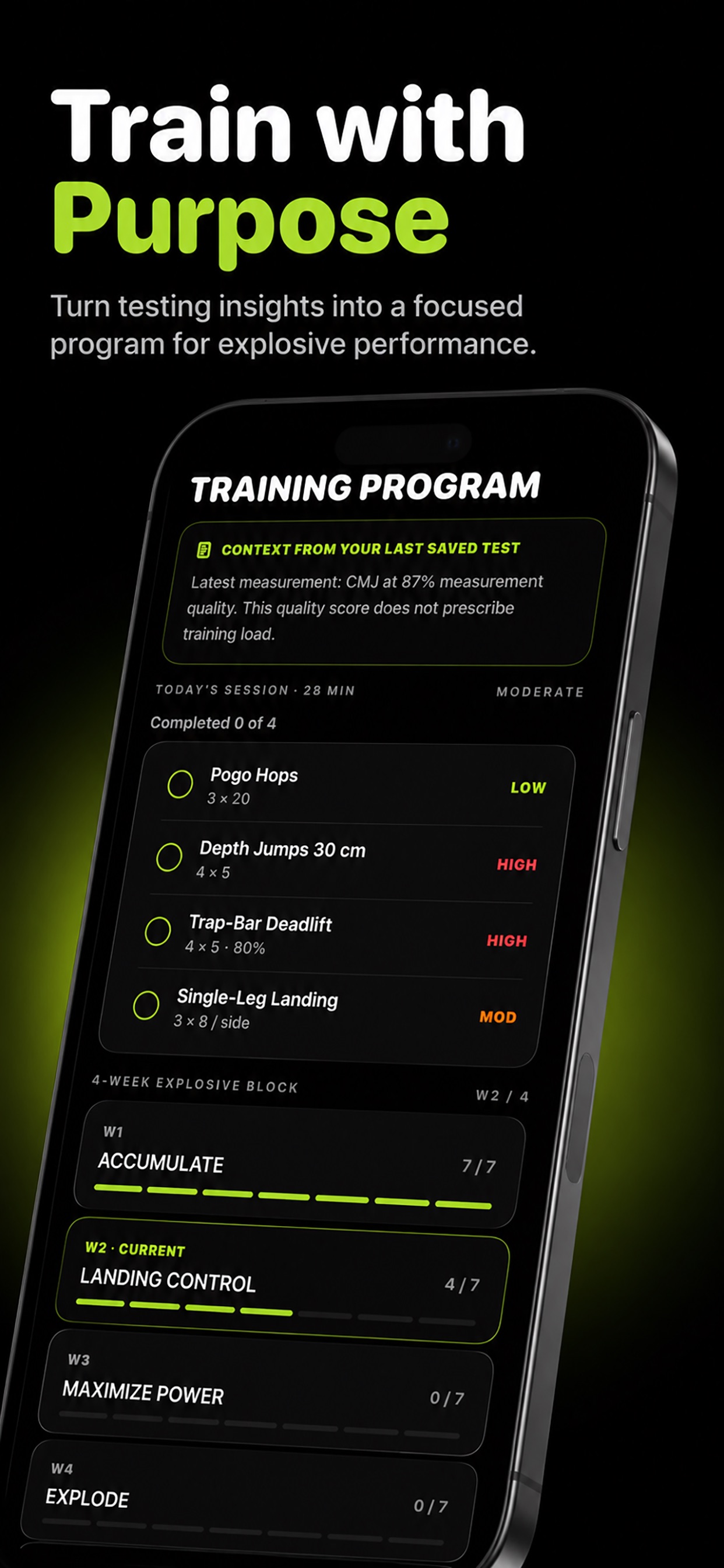 Screenshot 4 of Explosive Power Analyzer