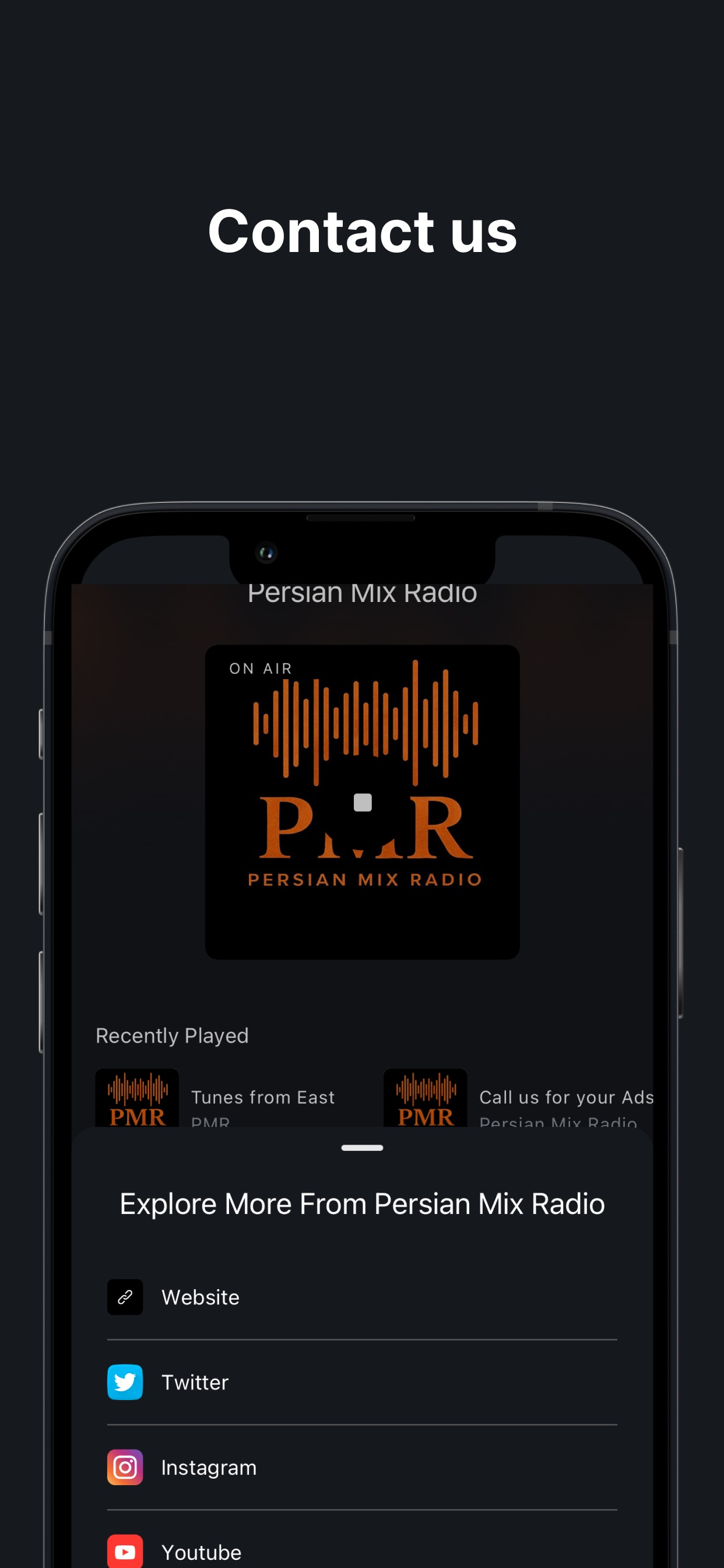 Persian Mix Radio screenshot 3