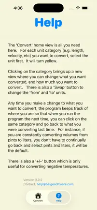 My Conversions iPhone image 2