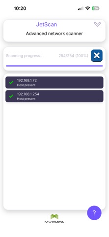 JetScann screenshot