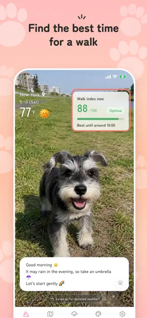 Fluffy Weather: Pet Forecast screenshot 2