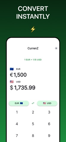 Currenz App screenshot