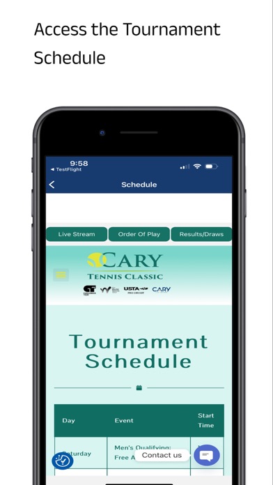 Cary Tennis Classic Screenshot