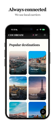 CocoRoam: Travel eSIM Data screenshot