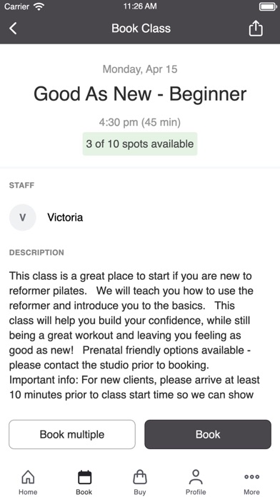 Good Pilates Screenshot