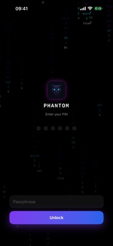 PHANTOM - Encrypted Chat screenshot