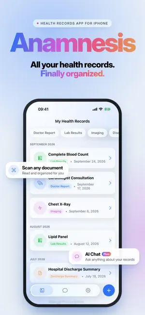 Anamnesis: My Medical Records screenshot 1