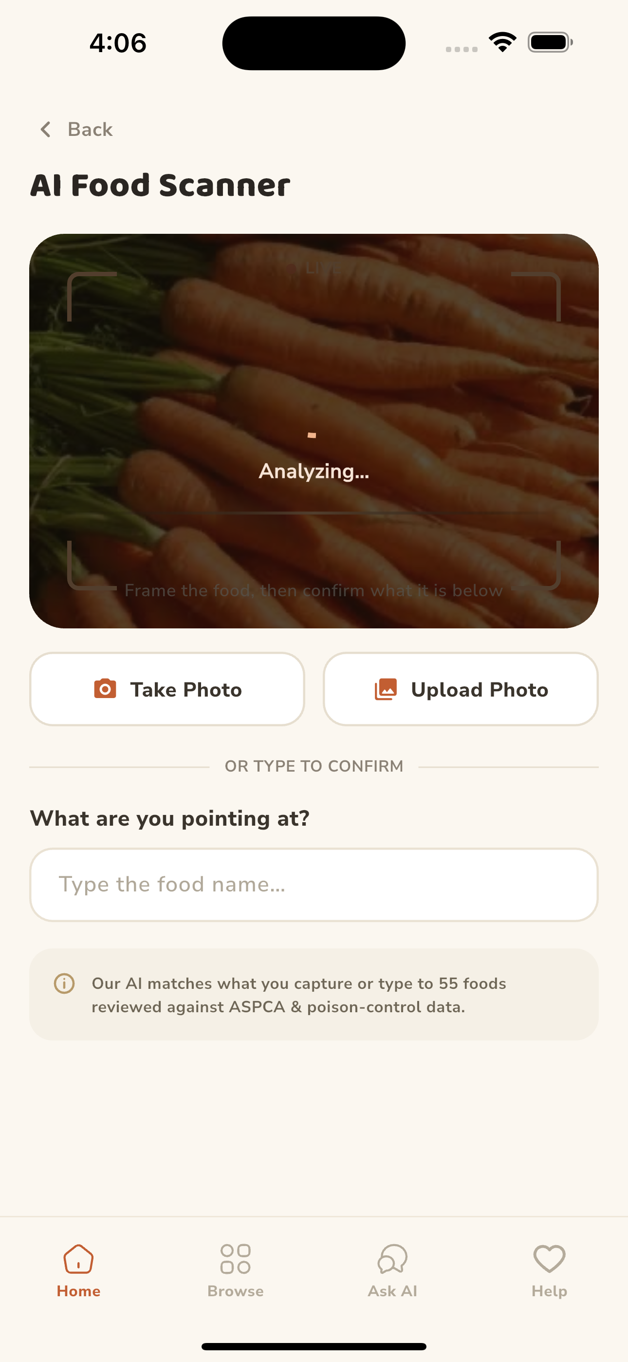 Pet Food Safety : AI Scanner screenshot 2