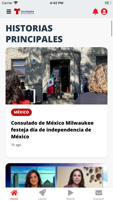 Telemundo Wisconsin Screenshot