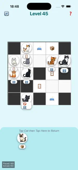 Puzzle Jumping Cat screenshot 3