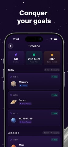 GalaxyFocus: Focus Timer Screenshot 3 of 10