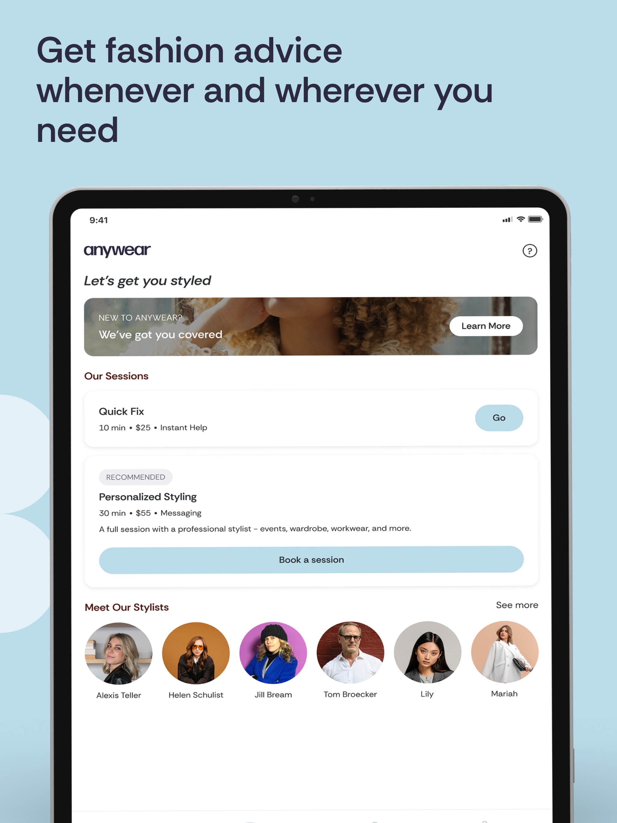 anywear: Personal Styling screenshot 11