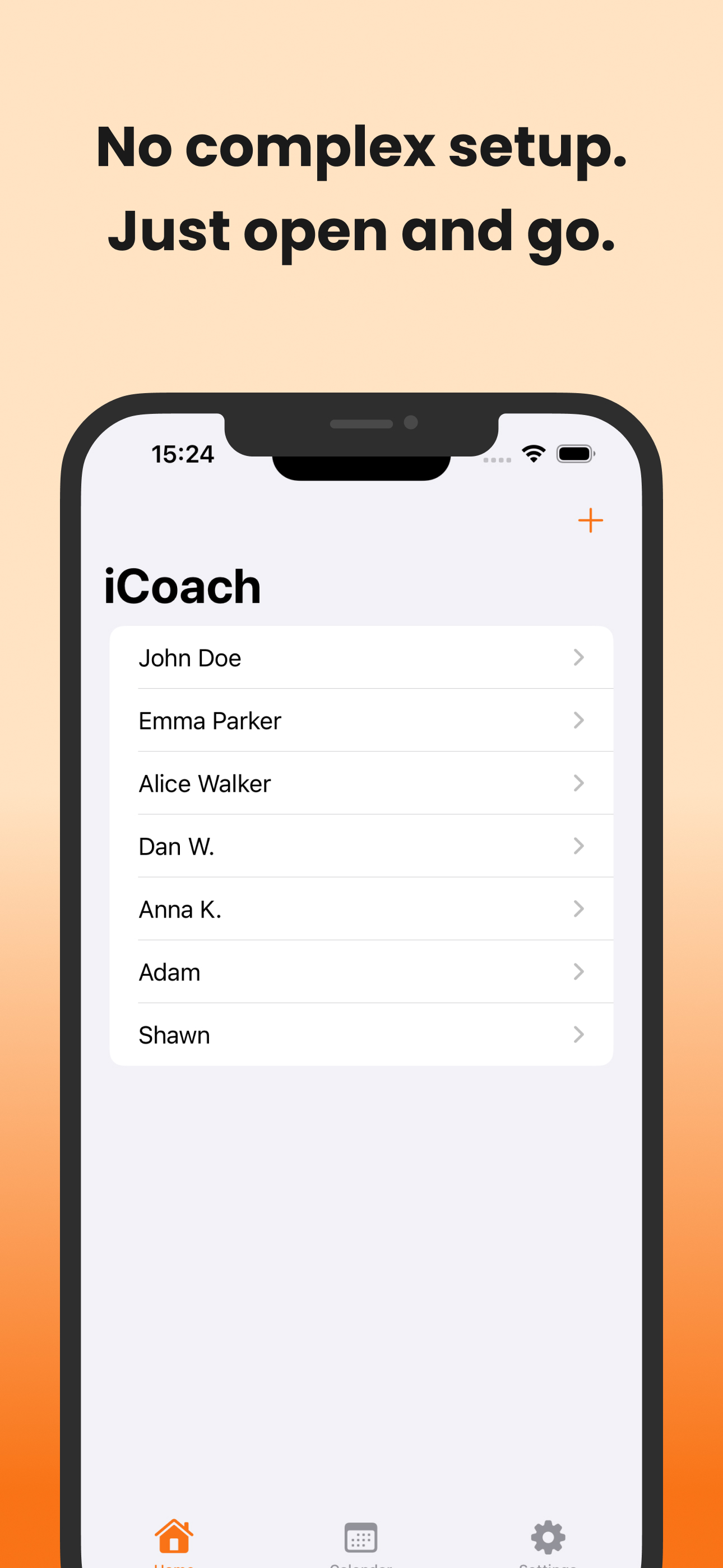 The Coach: gym workout log