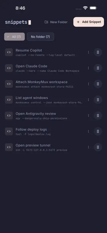 MonkeySSH screenshot 3 of 8