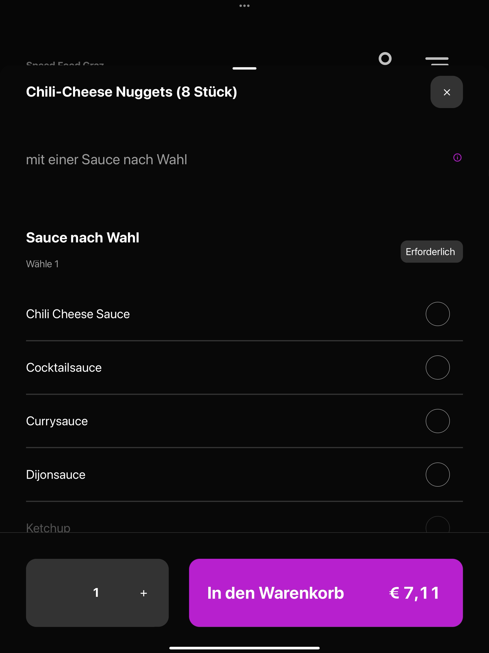 Speed Food Graz