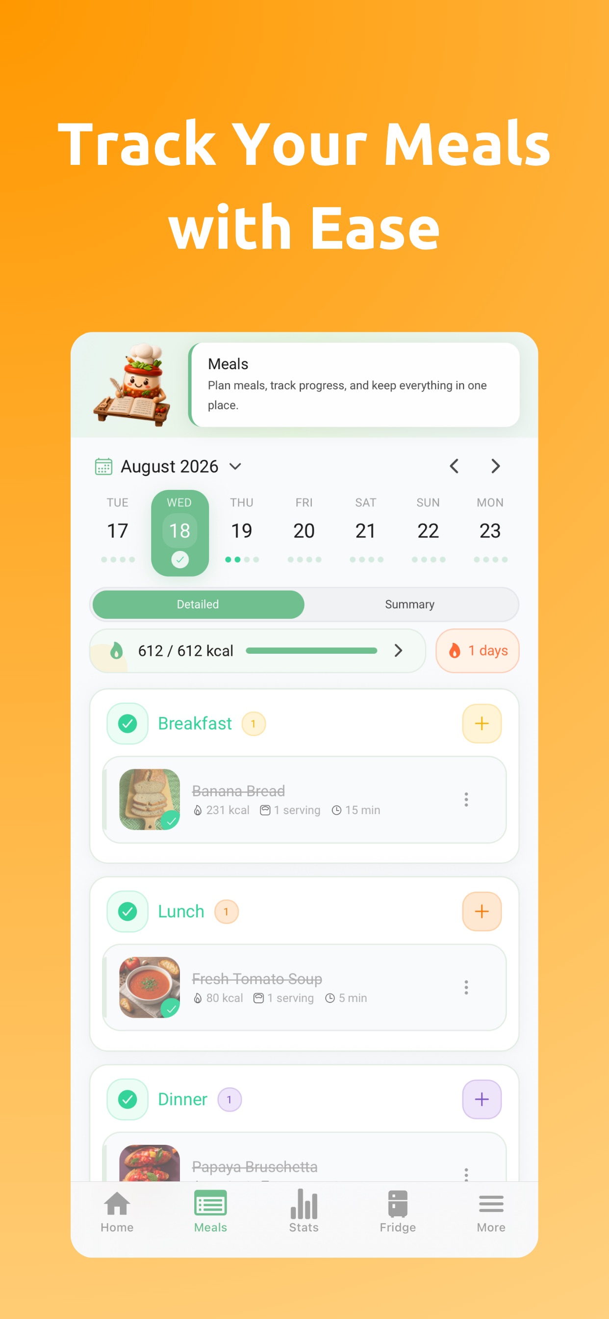 Screenshot 2 of VegMate: Meal Plan & Calories