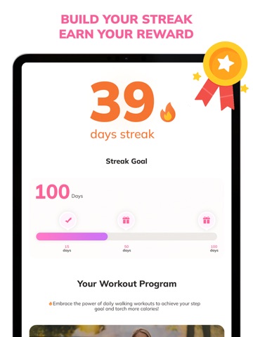 W Walk Weight Loss Tracker iPad screenshot