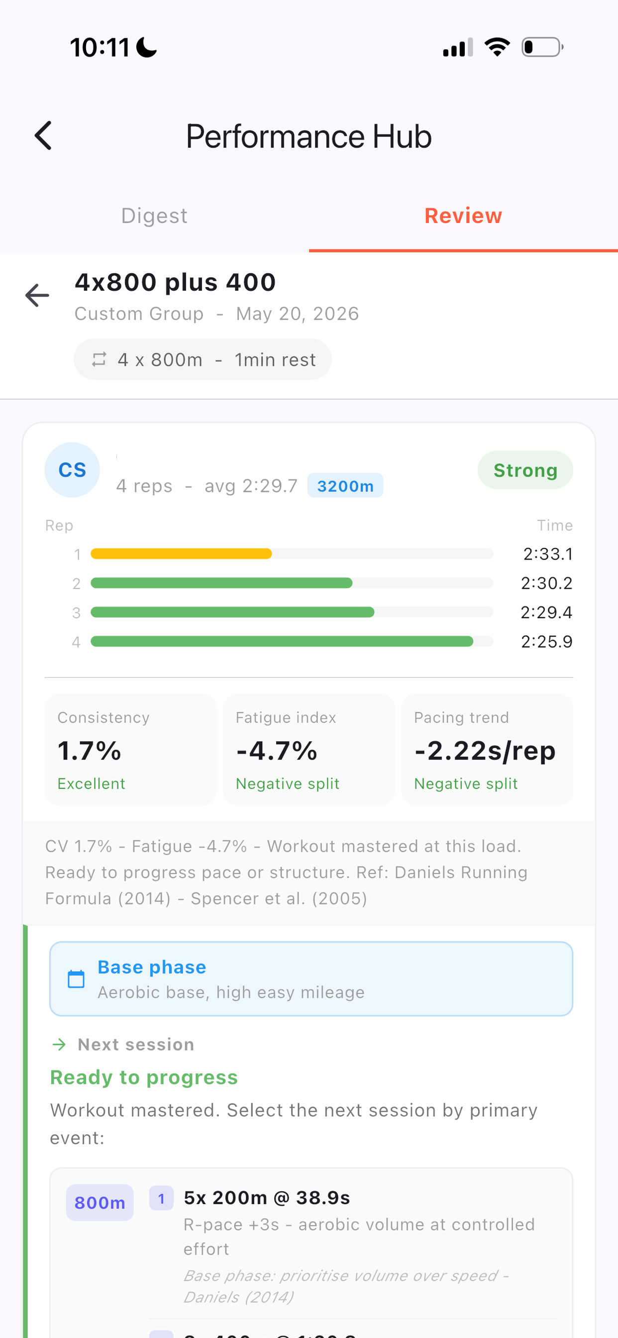 Splitly Coach - Track & XC screenshot 2