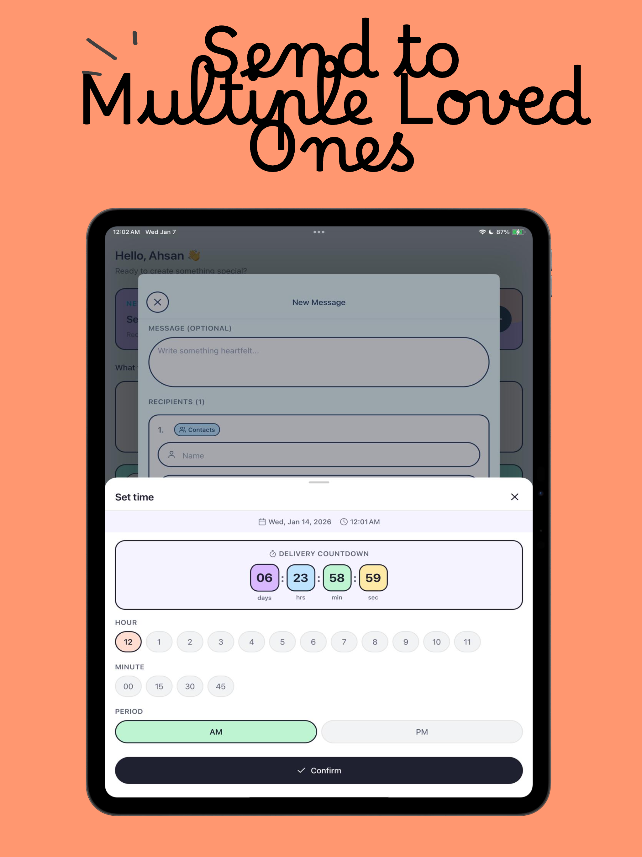 Future Self Messages - Waymark