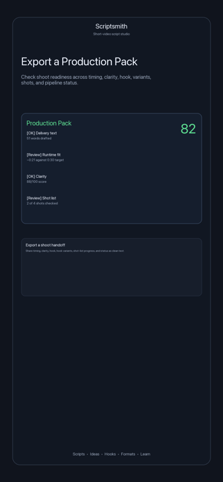 Script Smith Screenshot 1 of 5