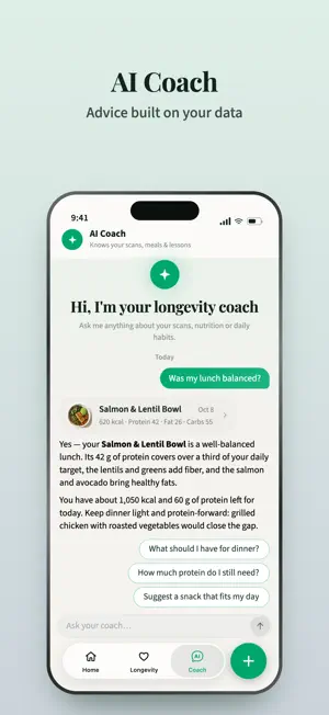 Stay: Longevity Food Scan screenshot 3
