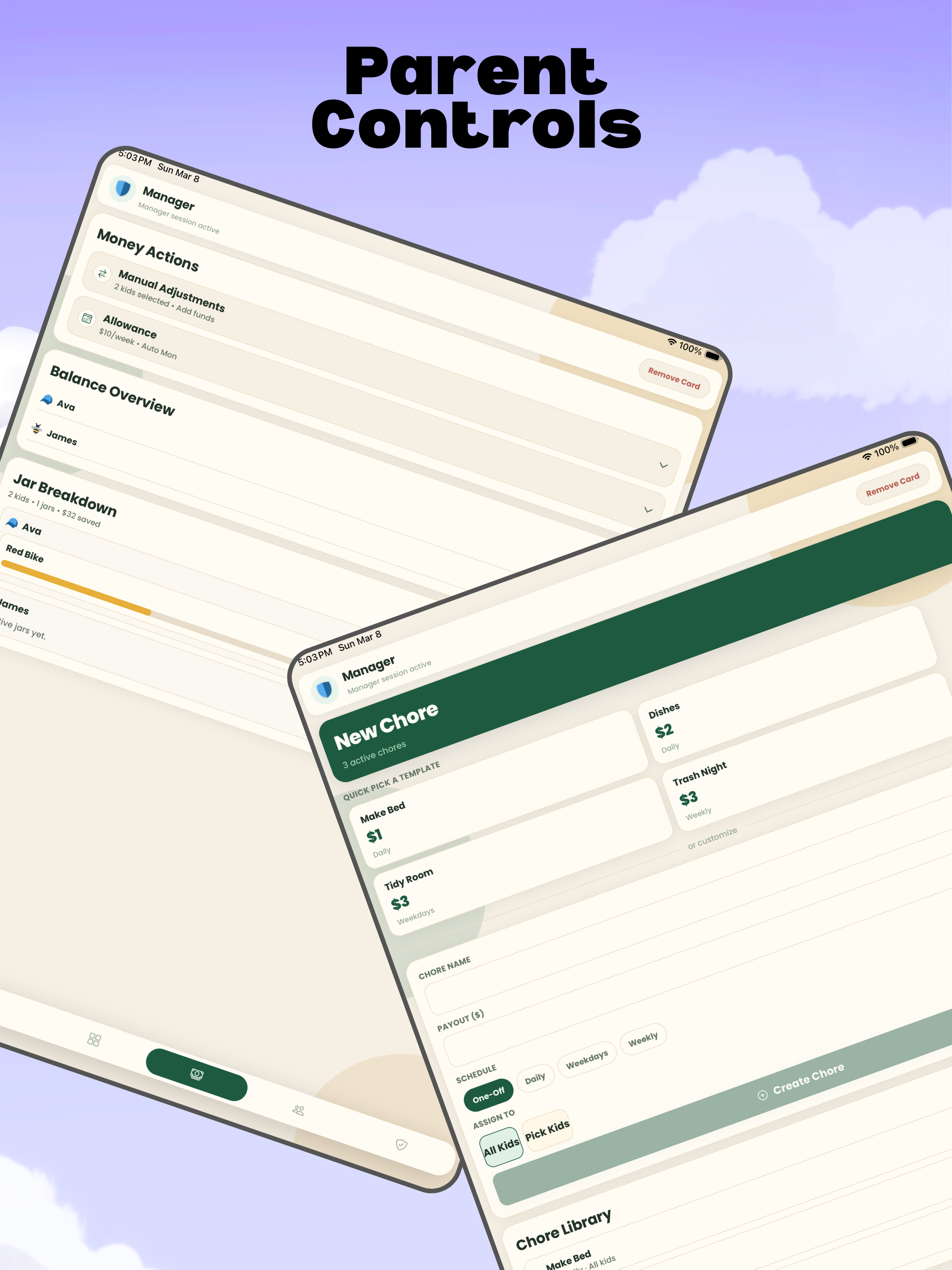 Honeypot: Chores & Allowance