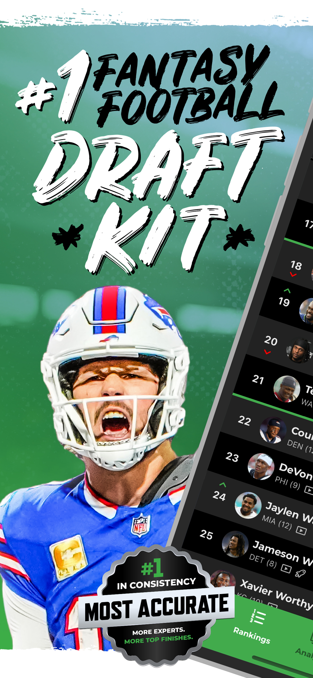 Fantasy Football Draft Kit UDK