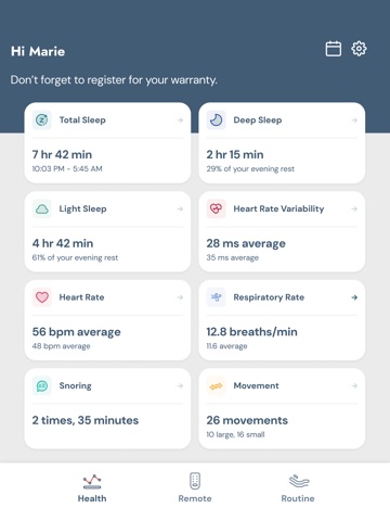 App screenshot