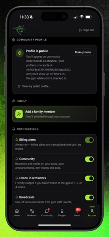 Archetype Strength Members Screenshot 4 of 7