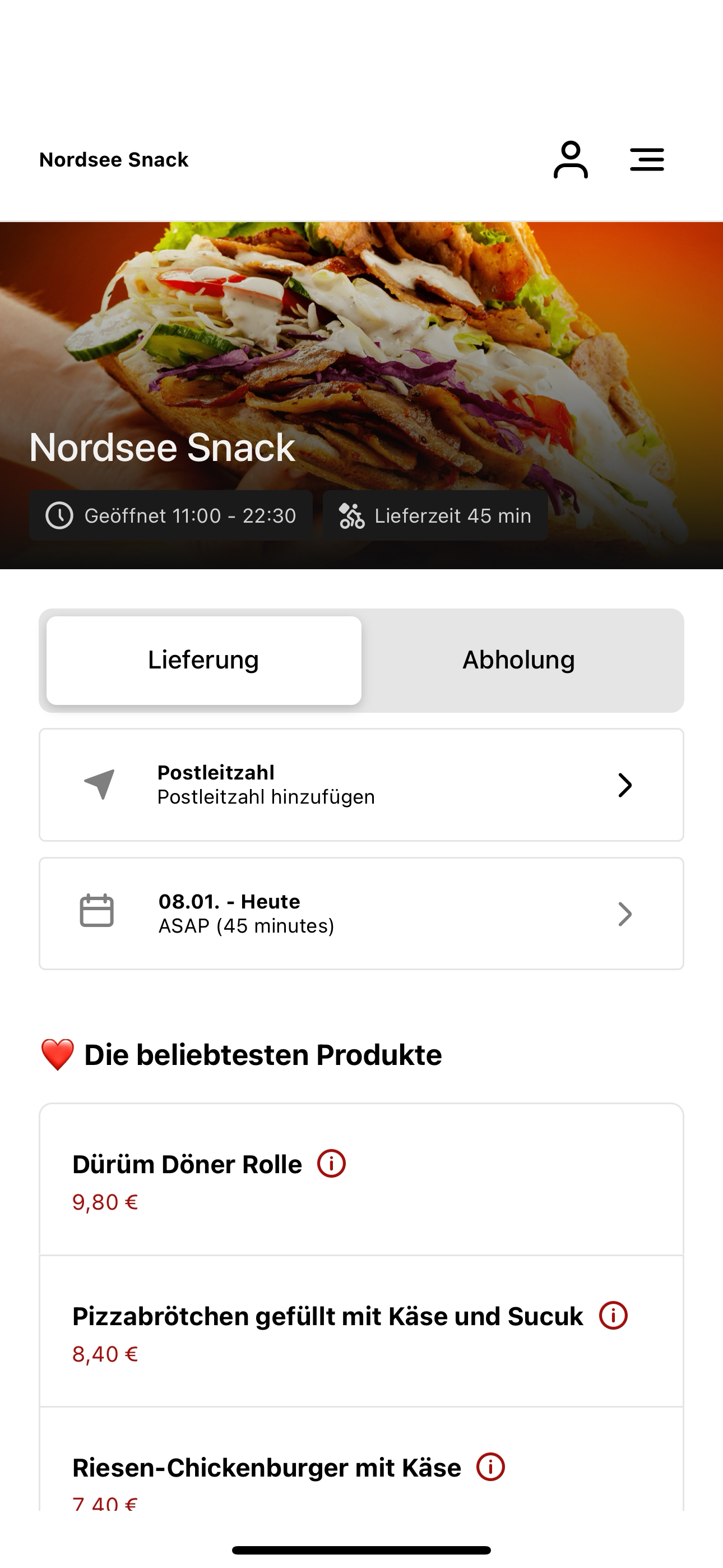 Nordsee Snack screenshot 3
