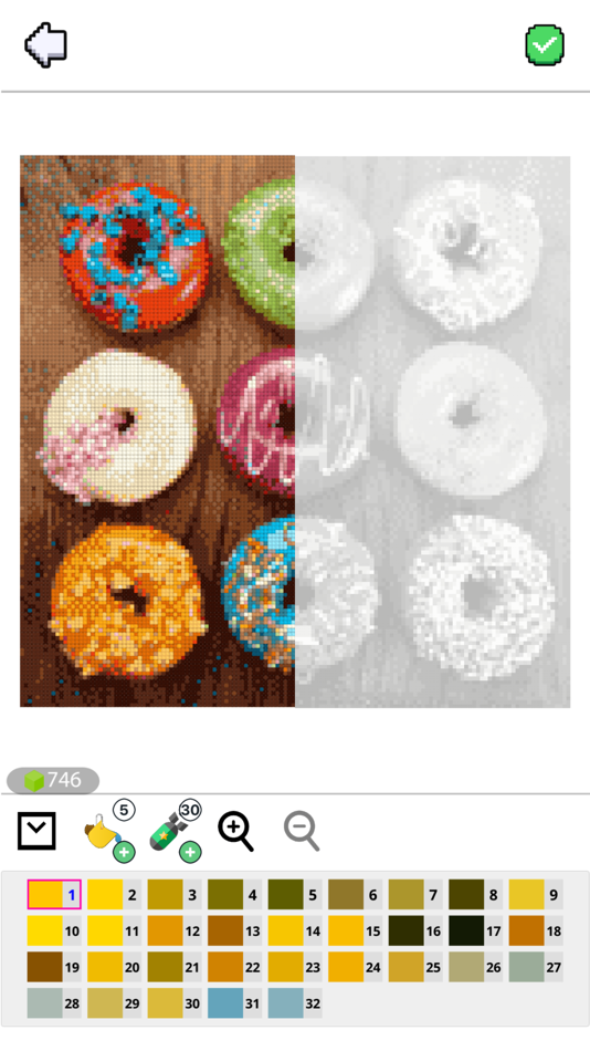 #4. Cross Stitch Color by Number (iOS) 来自: Tho Huynh Ngoc