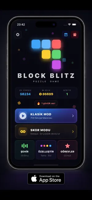 BlockBlitz screenshot 1