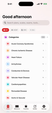 Cardio Plans screenshot