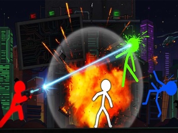 Stick It To The Stickman Fight iPad screenshot