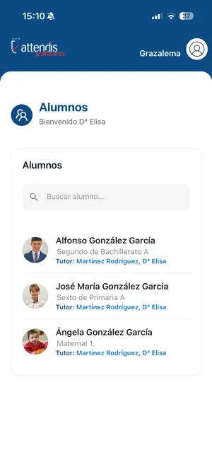 Profesores Attendis screenshot 3